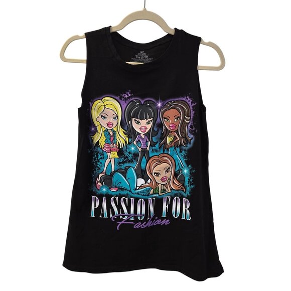 NWOT Passion for Fashion Bratz Graphic Oversized Tank Top Size Small - Picture 1 of 4